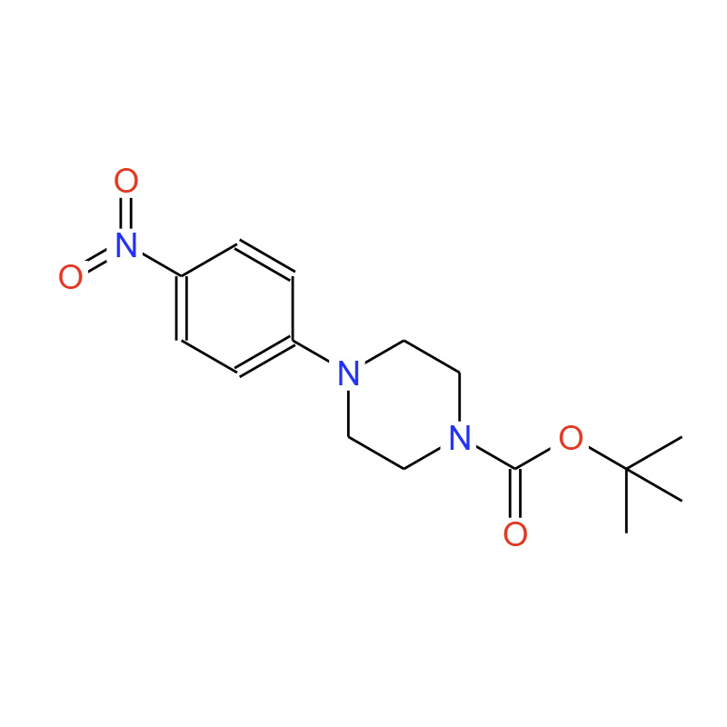 4-(4-硝基苯基)哌嗪-1-羧酸叔丁酯，182618-86-6