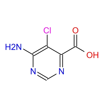 6-氨基-5-氯嘧啶-4-羧酸