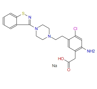 齐拉西酮环打开杂质(杂质C)