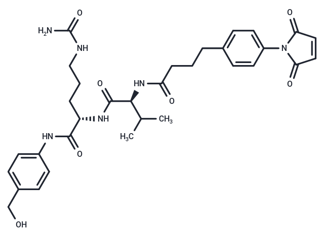 化合物 Mal-Phe-C4-Val-Cit-PAB|T18301|TargetMol
