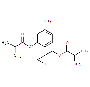8,9-环氧-9,10-二异丁酰百里草酚