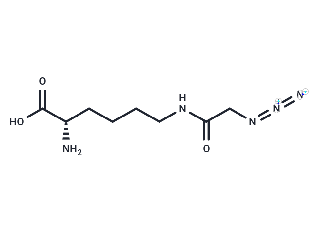 化合物 H-L-Lys(N3-Gly)-OH|T89791|TargetMol