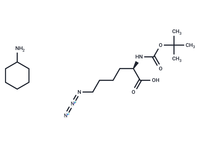 化合物 Boc-D-Lys(N3)-OH (CHA)|T89828|TargetMol