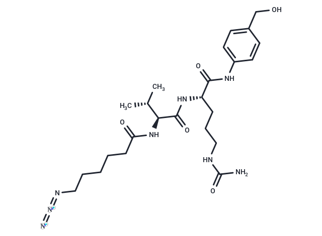 化合物 6-Azidohexanoyl-Val-Cit-PAB-PNP|T89803|TargetMol
