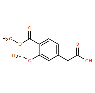 2-（3-甲氧基-4-（甲氧羰基）苯基）乙酸