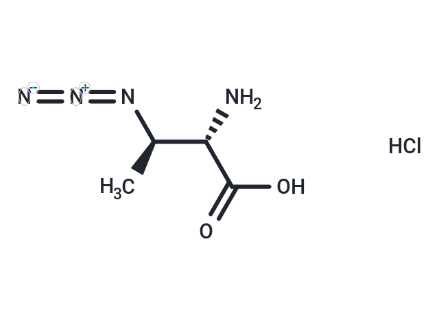 化合物 (2S,3R)-H-Abu(3-N3)-OH hydrochloride|T89809|TargetMol