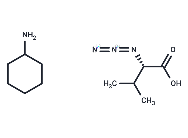 化合物 N3-L-Val-OH (CHA)|T89666|TargetMol