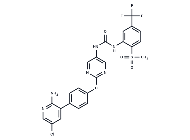 化合物 ONO-7579|T200301|TargetMol