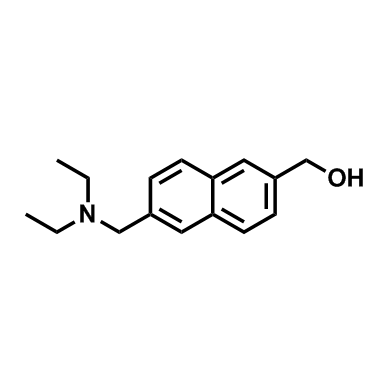 {6-[(diethylamino)methyl]naphthalen-2-yl}methanol  1429441-33-7