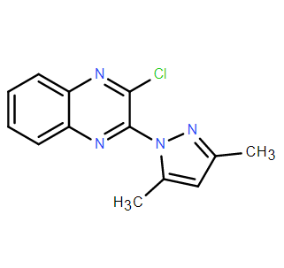 2-氯-3-(3,5-二甲基-1H-吡唑-1-基)喹喔啉