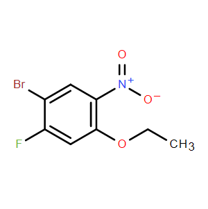 1-溴-4-乙氧基-2-氟-5-硝基苯