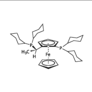 (S)-1-[(Rp)-2-(二环己基膦)二茂铁乙基二环己基膦；246231-77-6