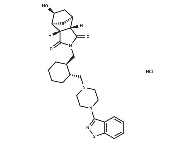 化合物 Lurasidone metabolite 14326 hydrochloride|T11893L|TargetMol