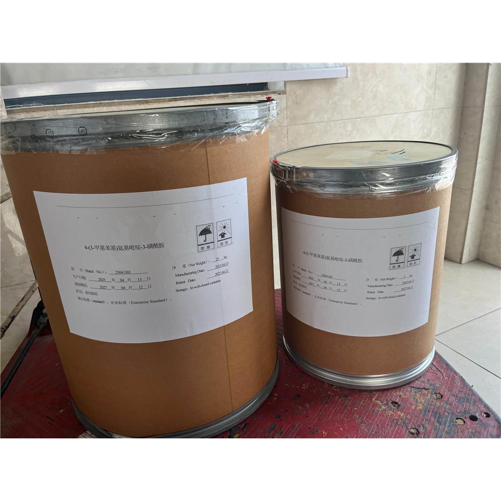 4-(3-甲基苯基)氨基吡啶-3-磺酰胺丨72811-73-5