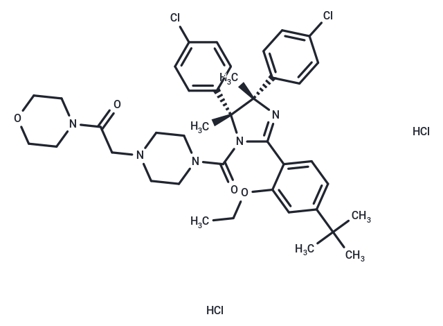 化合物 p53 and MDM2 proteins-interaction-inhibitor dihydrochloride|T12350|TargetMol