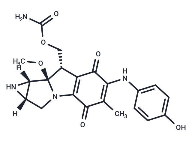 化合物 7-N-(4-Hydroxyphenyl)mitomycin C|T29487|TargetMol