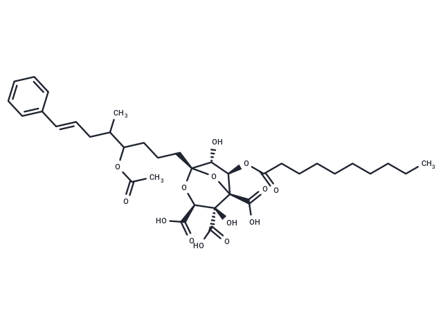化合物 Zaragozic acid D(2)|T26348|TargetMol