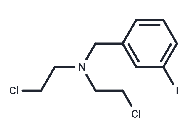 化合物 N,N-Bis(2-chloroethyl)-m-iodobenzylamine|T30358|TargetMol