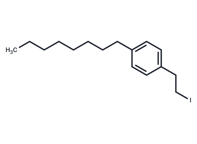 化合物 1-(2-iodoethyl)-4-octylbenzene|T125666|TargetMol