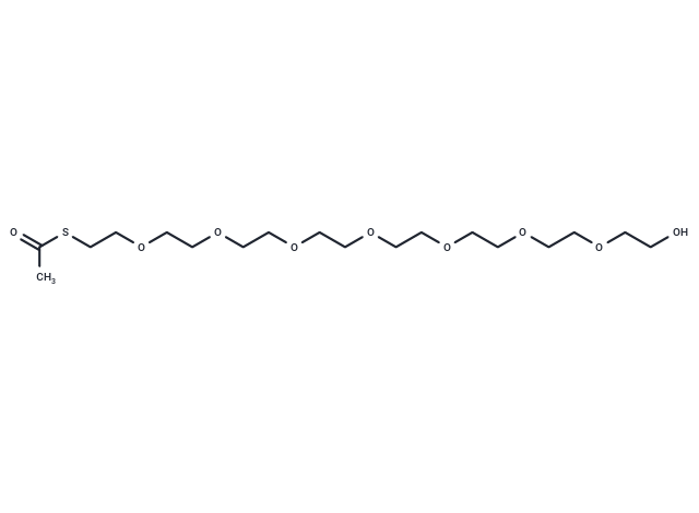 化合物 S-Acetyl-PEG8-OH|T16828|TargetMol