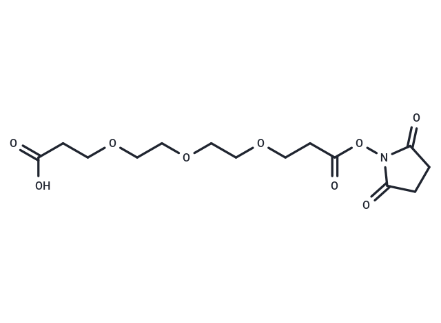 化合物 Acid-C2-PEG3-NHS ester|T14096|TargetMol