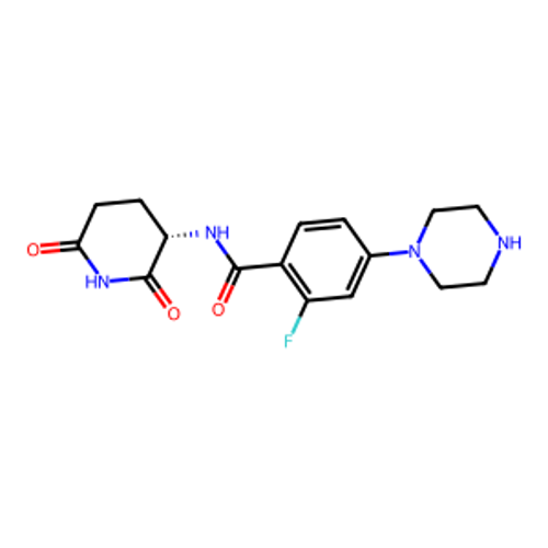 N-[(3S)-2,6-二氧代哌啶-3-基]-2-氟-4-(哌嗪-1-基)苯甲酰胺