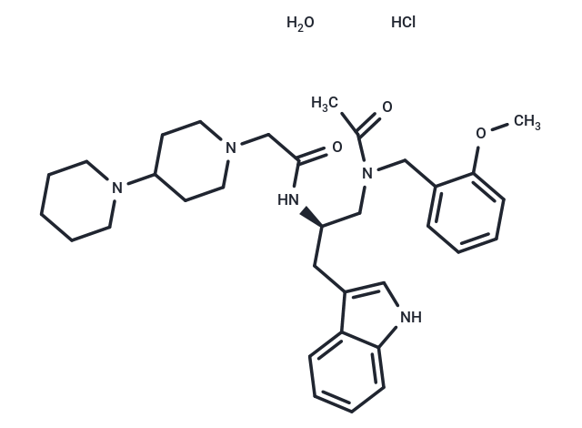 化合物 Lanepitant HCl trihydrate|T25617|TargetMol