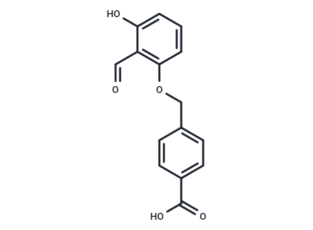 4-((2-甲酰基-3-羟基苯氧基)甲基)苯甲酸|T87581|TargetMol