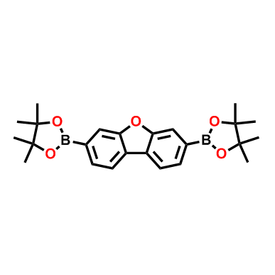 3,7-双（4,4,5,5-四甲基-1,3,2-二氧杂硼烷-2-基）二苯并[b，d]呋喃