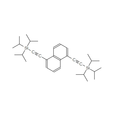 Naphthalene, 1,5-bis[2-[tris(1-methylethyl)silyl]ethynyl]-