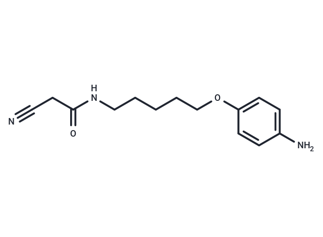 化合物 Acetamide, N-(5-(p-aminophenoxy)pentyl)-2-cyano-|T29563|TargetMol
