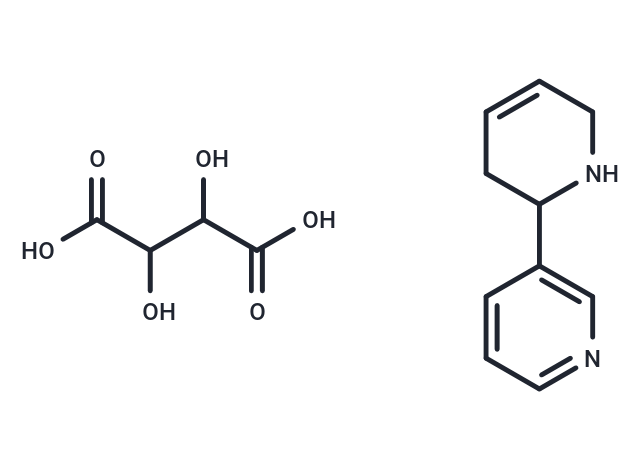 化合物 (R,S)-Anatabine (tartrate)|T23228|TargetMol