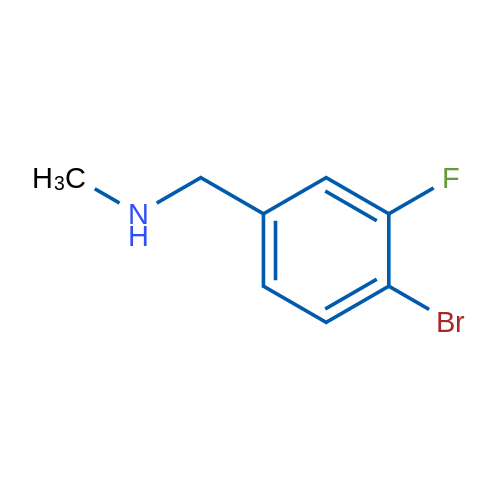 N-甲基-4-溴-3-氟苄胺