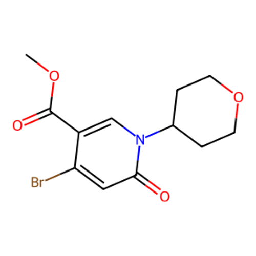 4-溴-6-氧代-1-(四氢-2H-吡喃-4-基)-1,6-二氢吡啶-3-羧酸甲酯