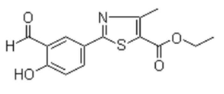 2-(3-醛基-4-羟基苯基)-4-甲基噻唑-5-羧酸乙酯 (F-3)