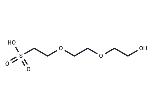 化合物 Hydroxy-PEG2-C2-sulfonic acid|T15518|TargetMol