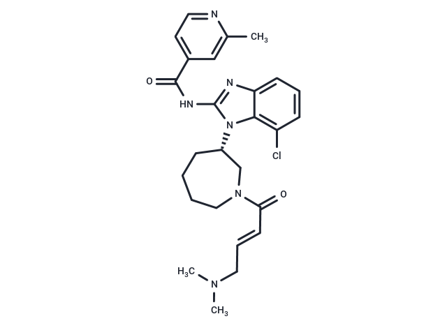 化合物 Nazartinib S-enantiomer|T11156|TargetMol
