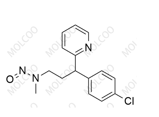 N-亚硝基去甲基氯苯那敏	C15H17ClN2 