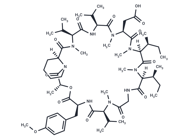 化合物 Cyclopeptolide 1|T25281|TargetMol