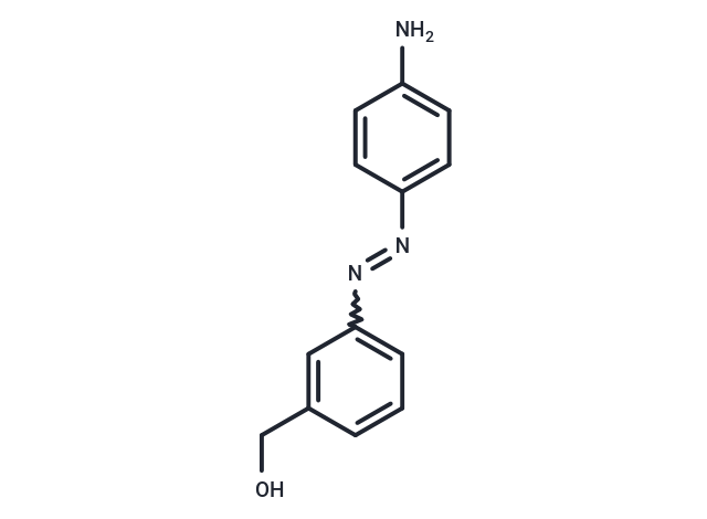 化合物 Benzyl alcohol, m-((p-aminophenyl)azo)-|T30418|TargetMol