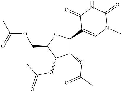 1-Methyl-5-(2,3,5-tri-O-acetyl-β-D-ribofuranosyl)-2,4(1H,3H)-pyrimidinedione