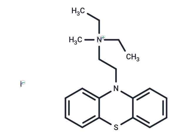 化合物 Ammonium, diethylmethyl(2-(10-phenothiazinyl)ethyl)-, iodide|T30019|TargetMol