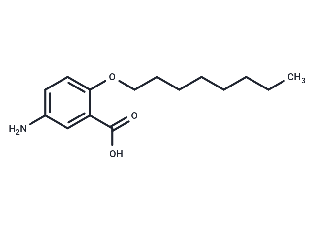 化合物 Benzoic acid, 5-amino-2-(octyloxy)-|T30386|TargetMol