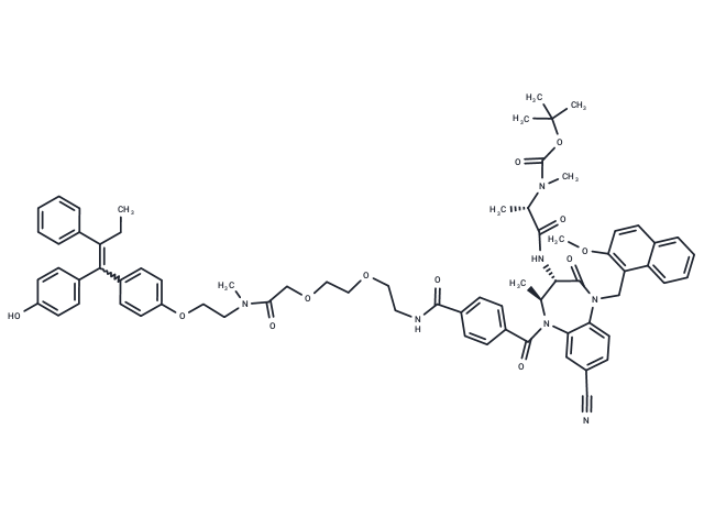 化合物 PROTAC ER Degrader-3|T18607|TargetMol