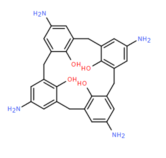 15,35,55,75-四氨基-1,3,5,7（1,3）-四苯并环辛烷-12,32,52,72-四醇