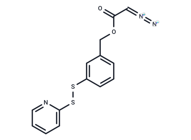 化合物 3-(2'-Pyridyldithio)benzyldiazoacetate|T29378|TargetMol