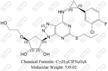 替格瑞洛杂质198