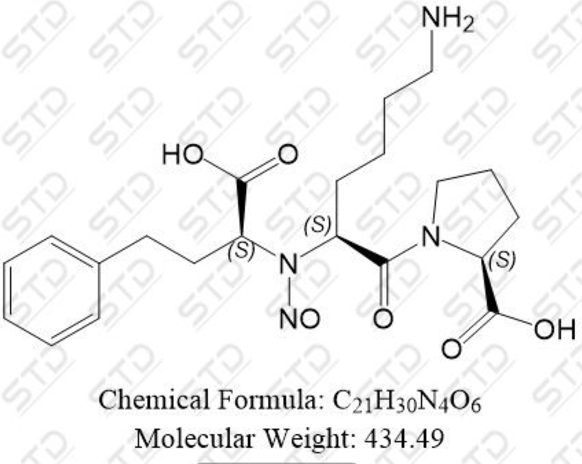 赖诺普利杂质13 (N-亚硝基赖诺普利)