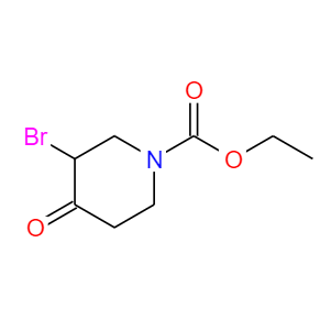 3-溴-4氧-哌啶-1-甲酸乙酯；95629-02-0