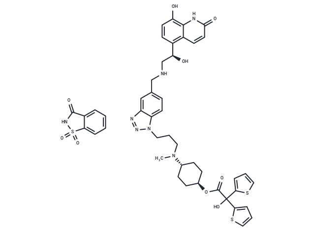 化合物 Navafenterol saccharinate|T30265|TargetMol